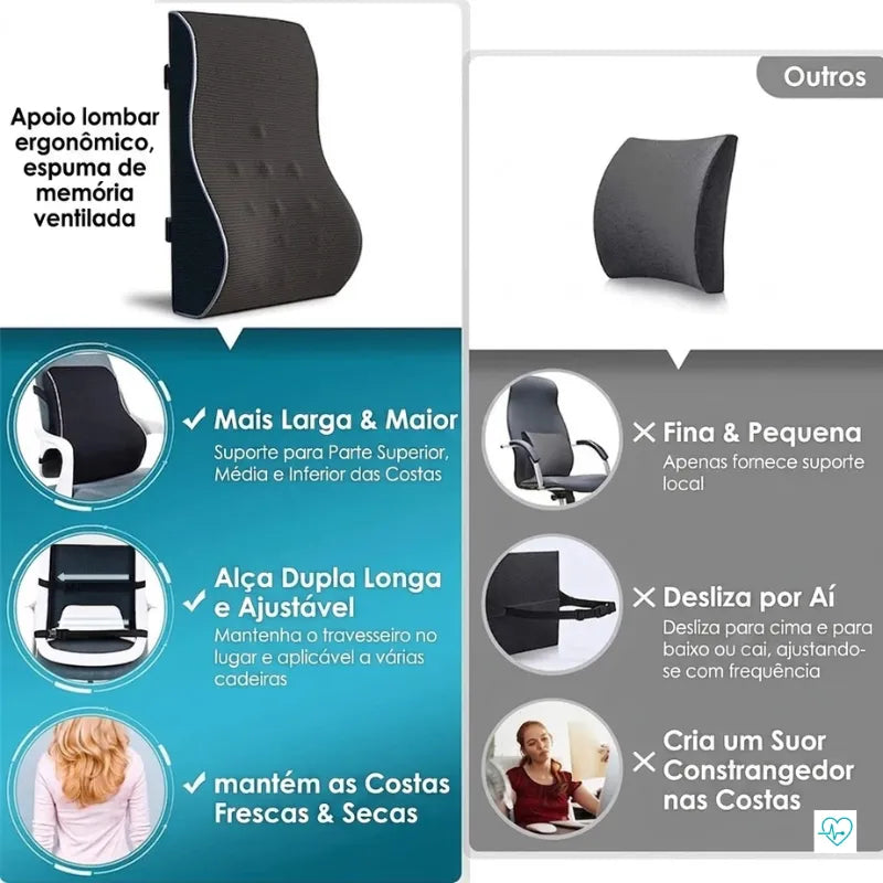 Almofada para Lombar - LumbarRelax