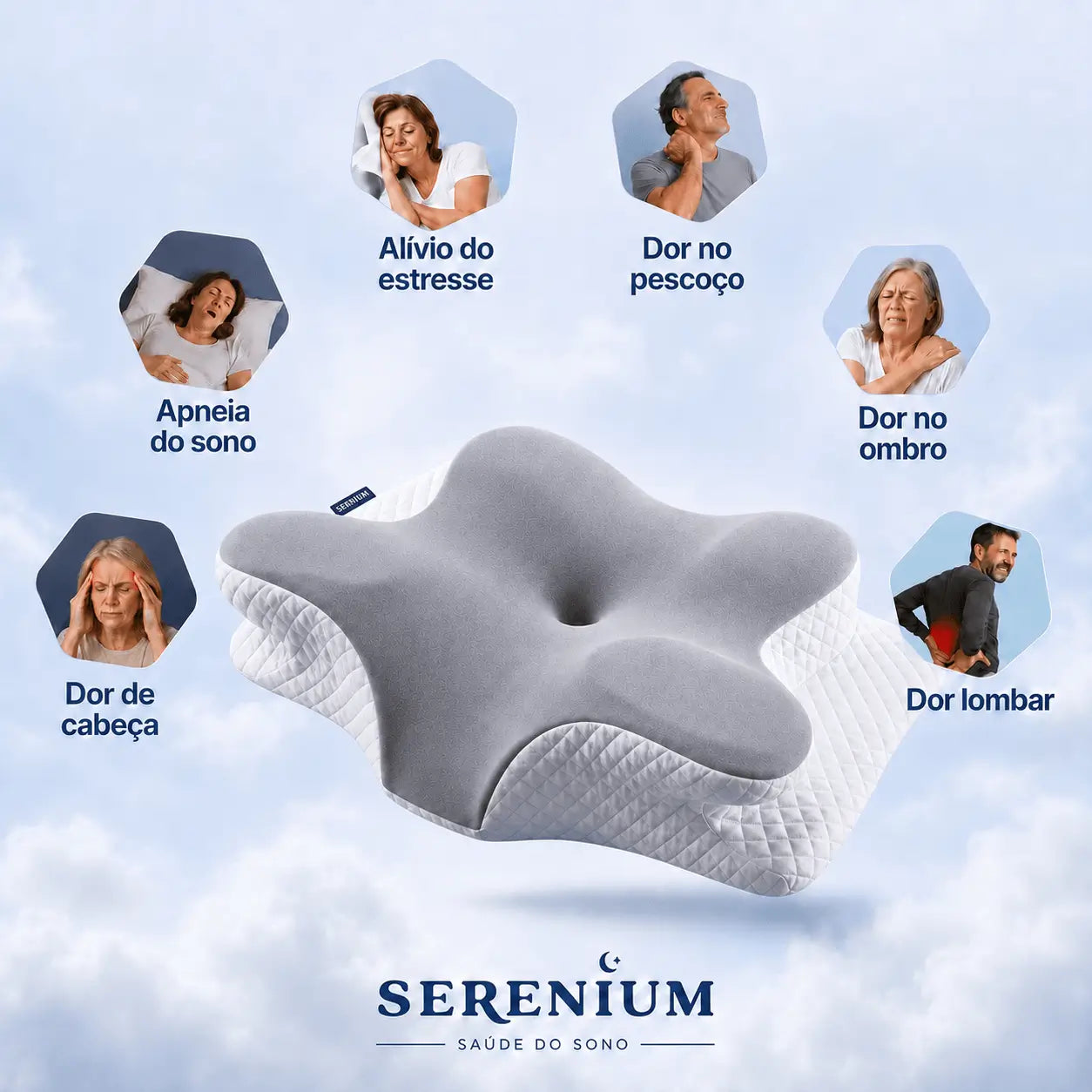 Travesseiro Cervical Inteligente Serenium®