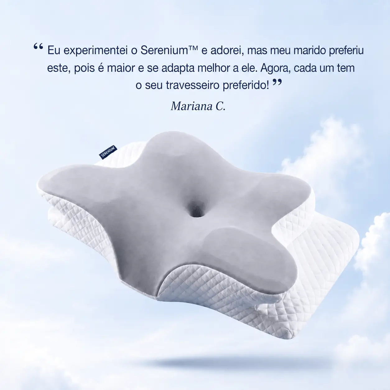 Travesseiro Cervical Inteligente Serenium®