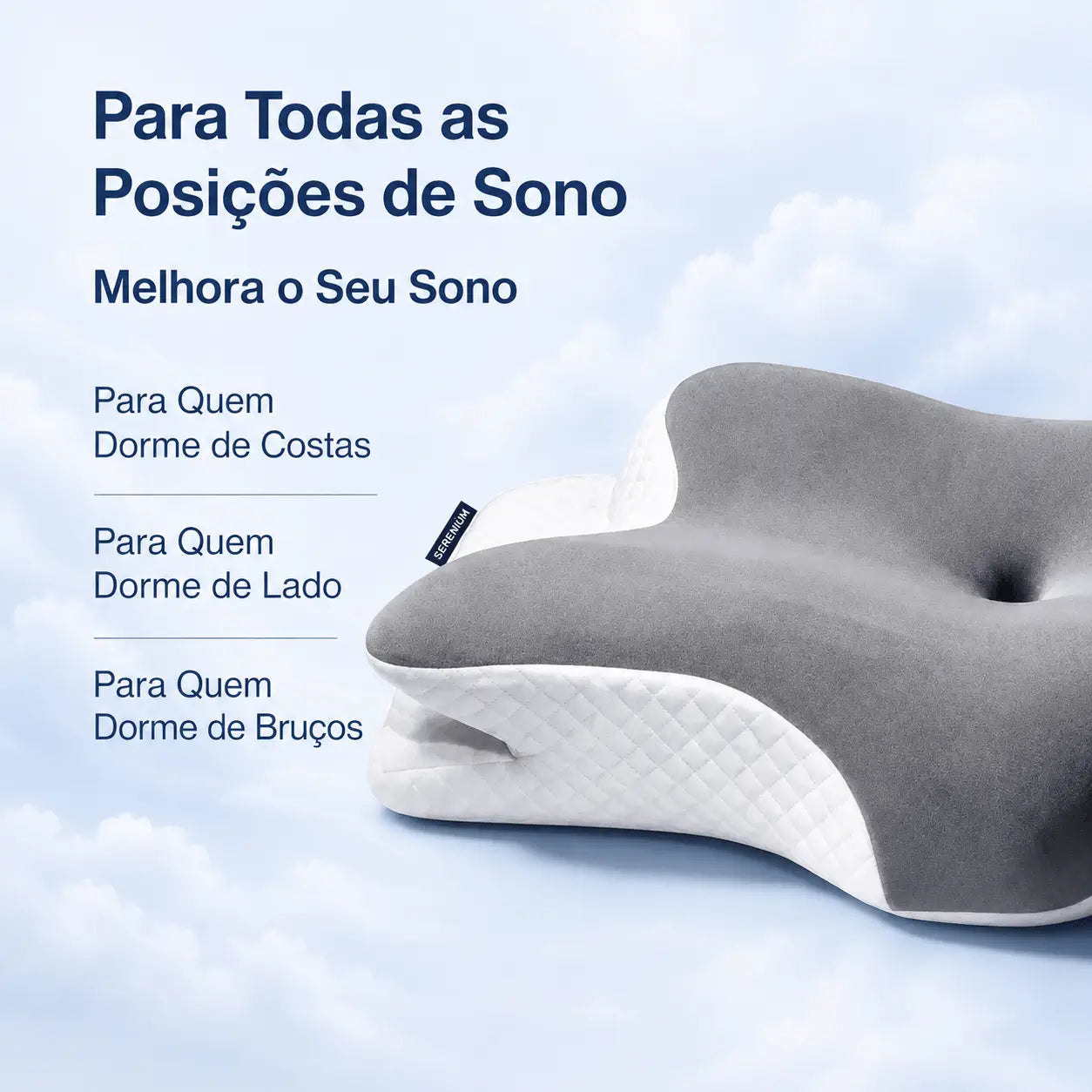 Travesseiro Cervical Inteligente Serenium®