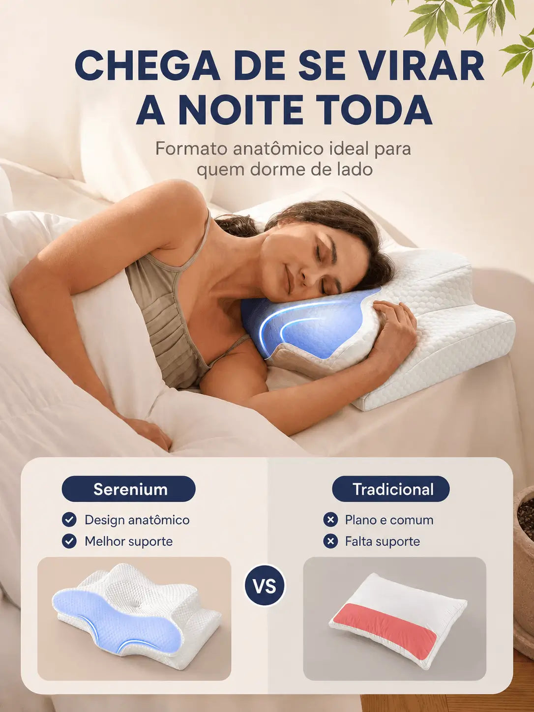 Alívio das dores *imediatamente*