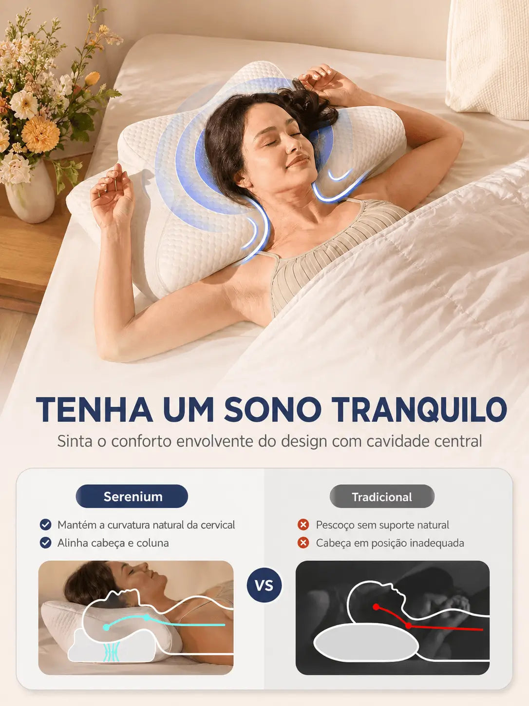 O que você pode sentir *a partir do dia 1*