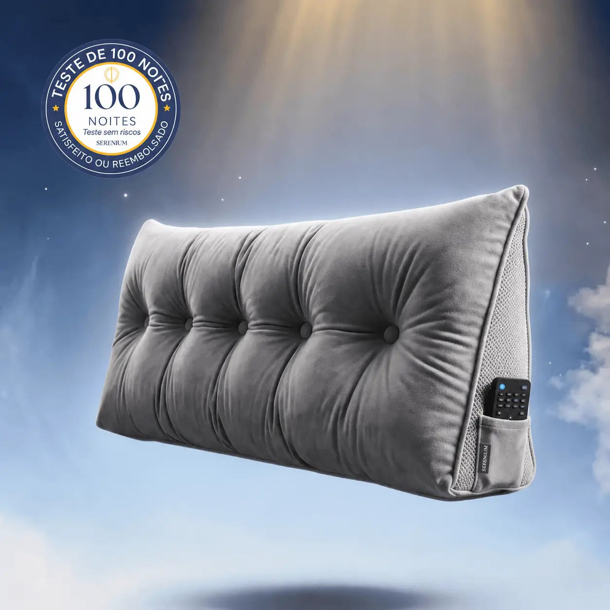 Almofada de Encosto para Cama Serenium©