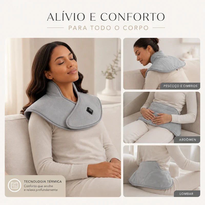 Almofada Térmica para Pescoço | ConfortoVita™